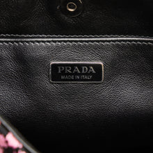 Prada | Pre-Owned Maglia Jacquard Knit Cleo Bag | Pink