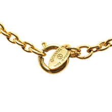 Chanel Pre-Owned Gold Plated CC Round Pendant Necklace | Women | Gold