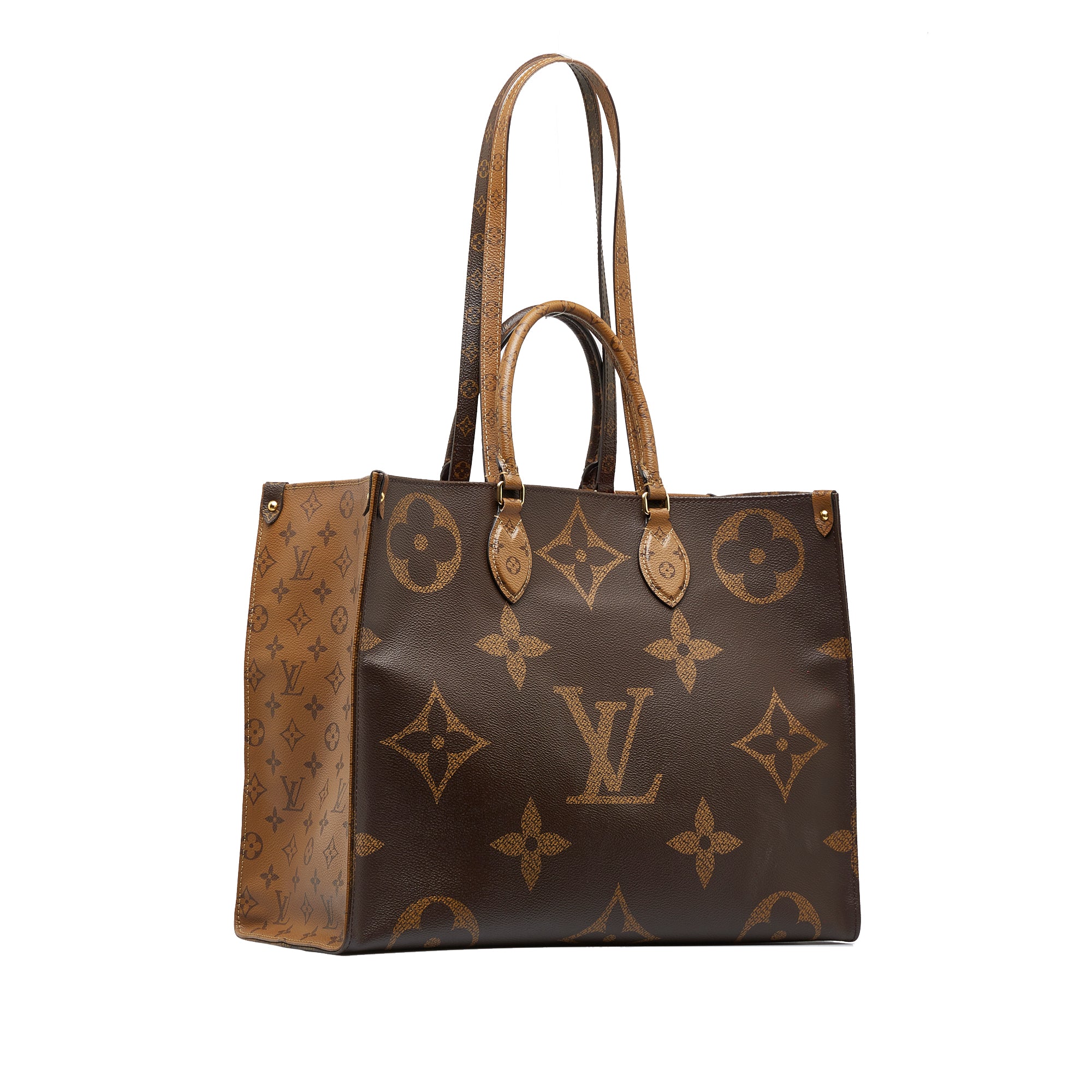 Louis Vuitton Pre-Owned Monogram Reverse Giant OnTheGo GM | Women | Brown