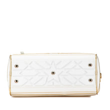 Dior | Pre-Owned Medium Padded Etoile Leather Vibe Zip Bowling Bag | Gold