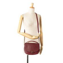 Chanel | Pre-Owned Medium Calfskin Coco Curve Flap | Red/Dark Red