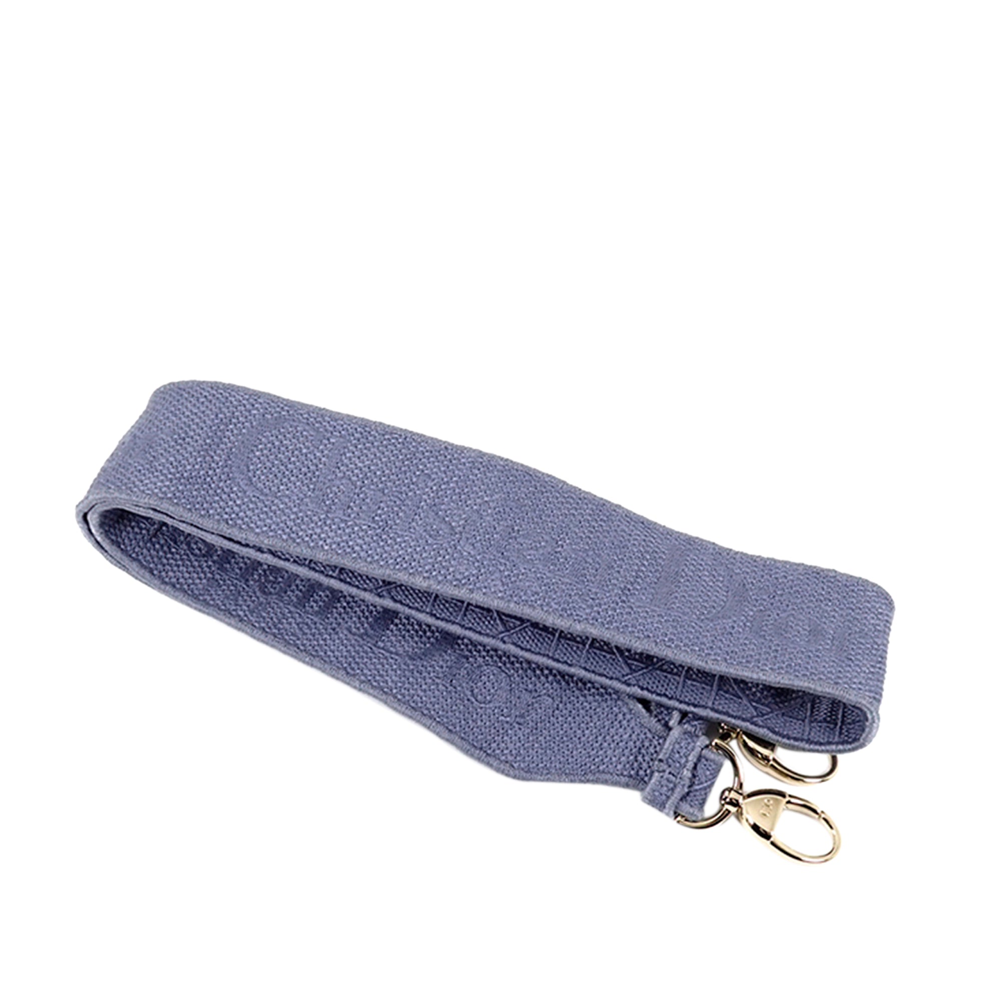 Dior | Pre-Owned Medium Canvas Cannage Lady D Lite | Purple/Light Purple