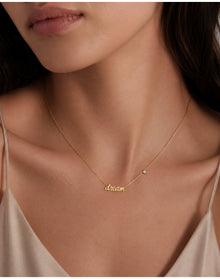 Yellow Gold Dream Necklace | 14K Two Tone Gold