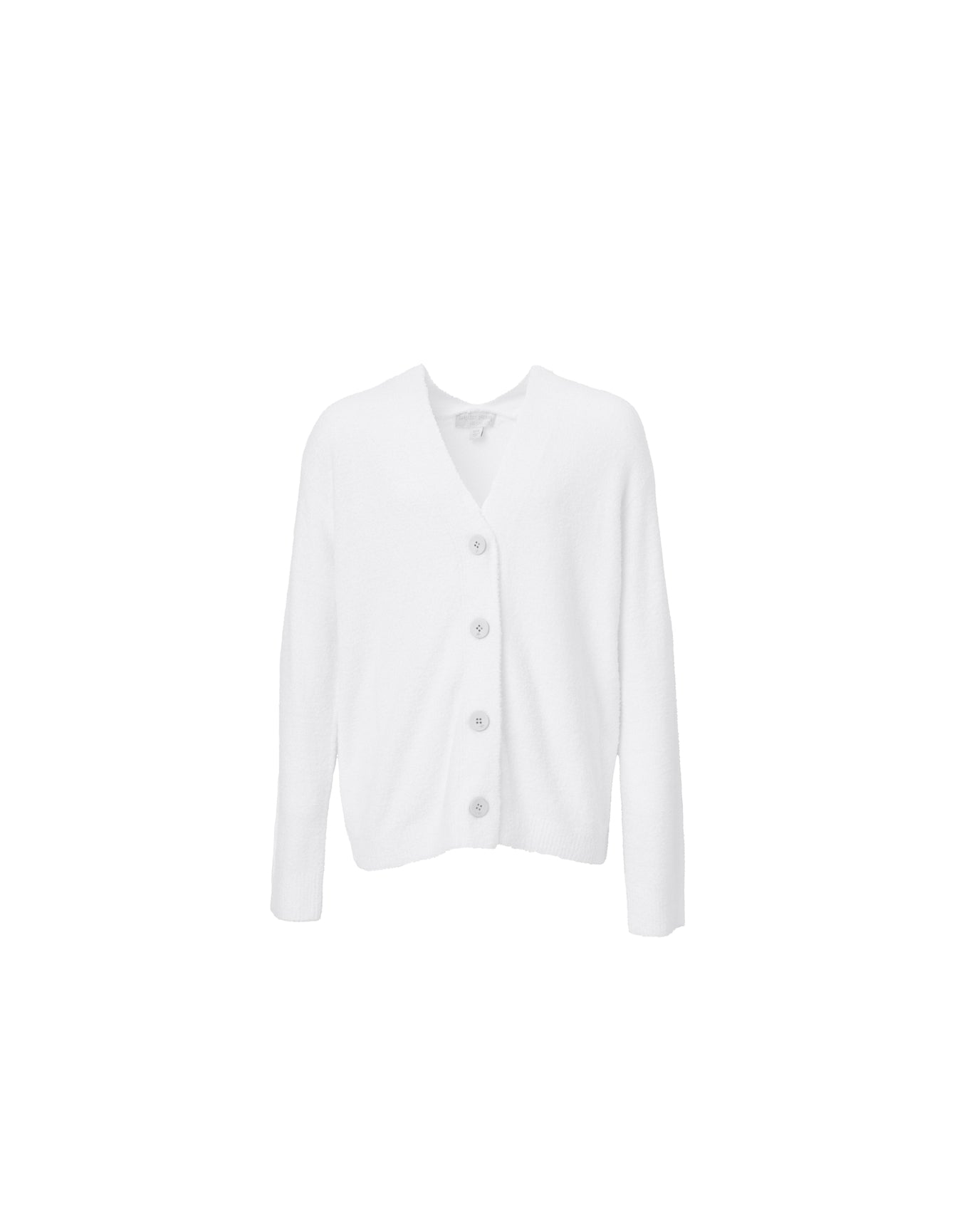 Youth | Cozychic Lite Cable Button Cardi | Pearl