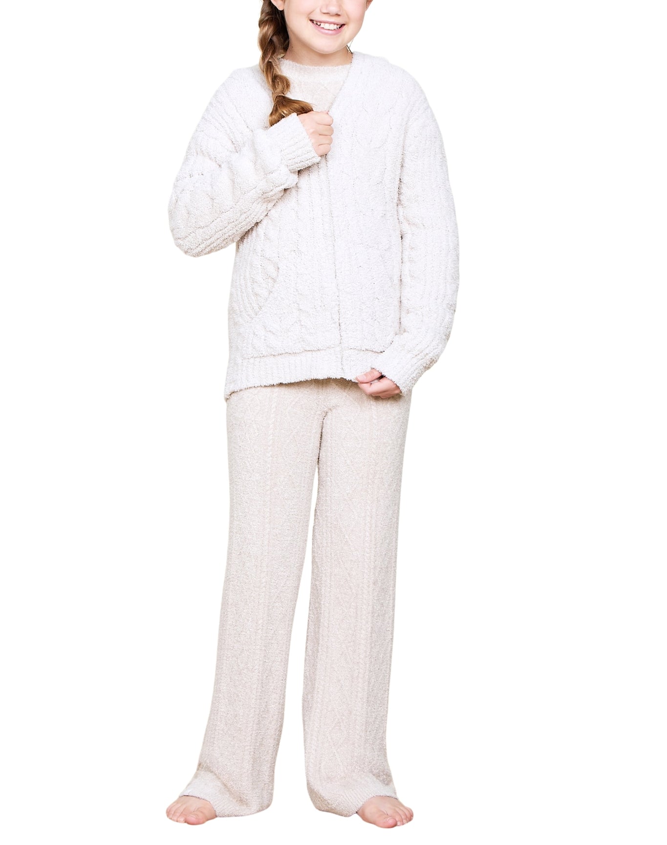 Youth | Cozychic Lite Cable Pant | Stone