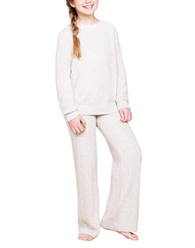Youth | Cozychic Lite Cable Pullover | Stone