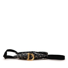 Dior | Pre-Owned Oblique Canvas Saddle Belt Bag - I | Blue