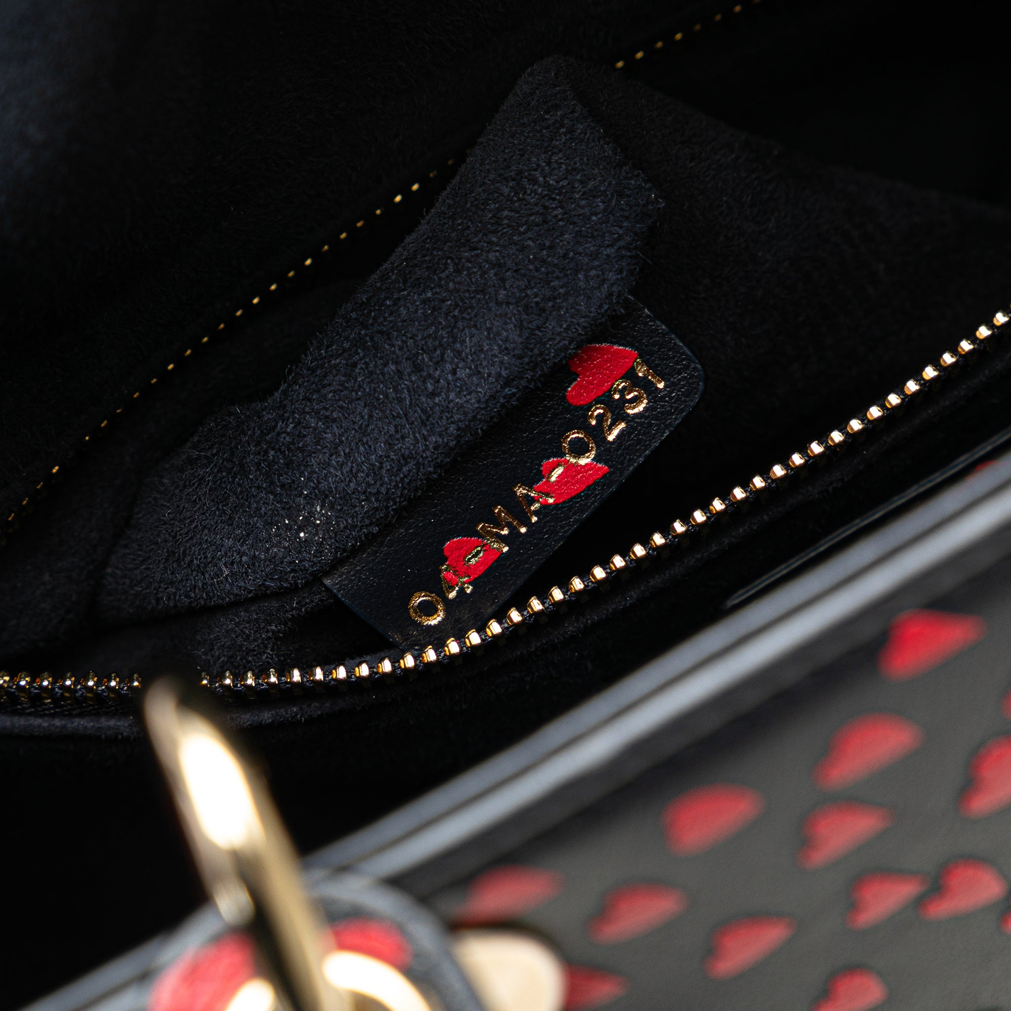 Dior | Pre-Owned Medium Calfskin I Love Paris Lady - I | Blue/Navy