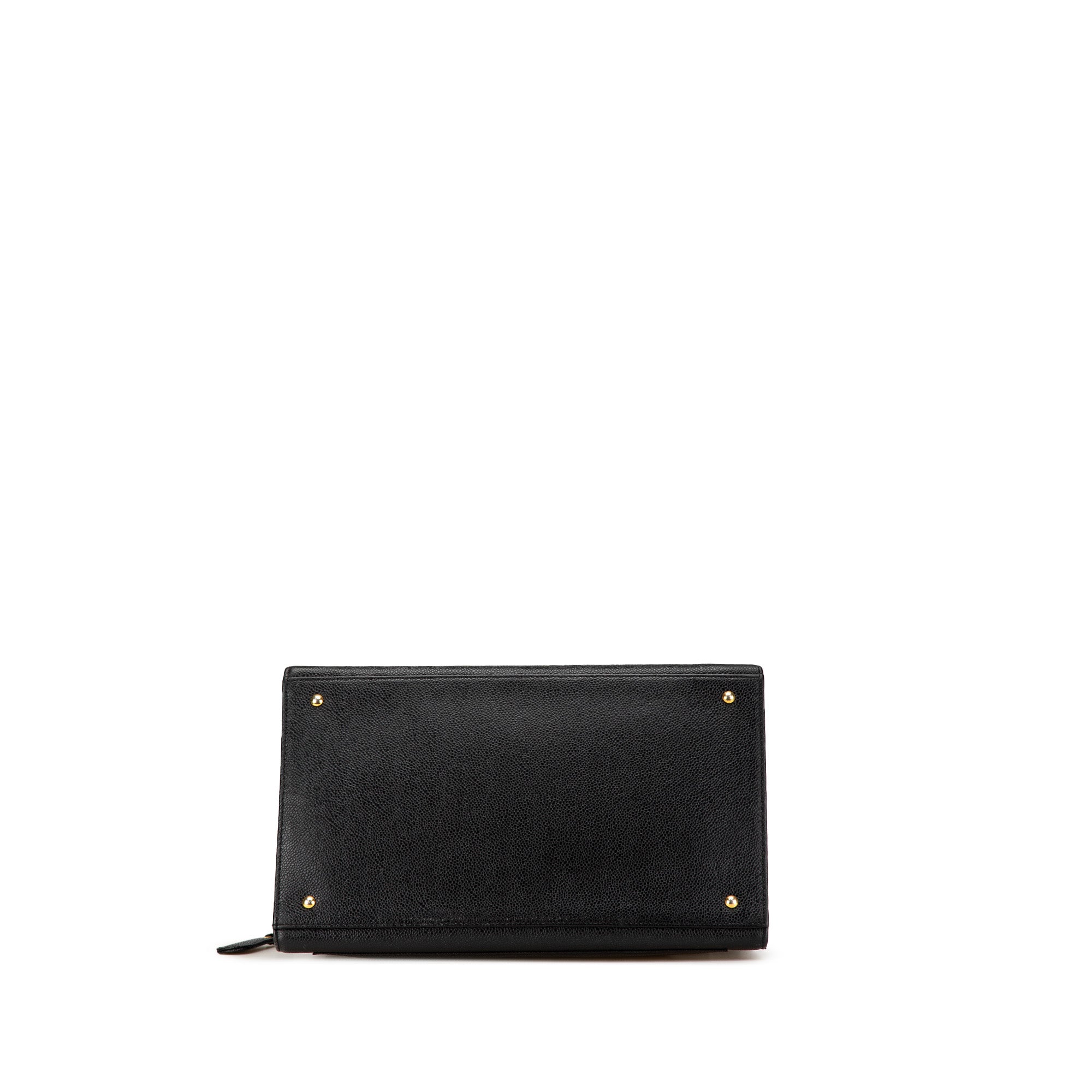 Chanel | Pre-Owned CC Caviar Leather Tote - I | Black