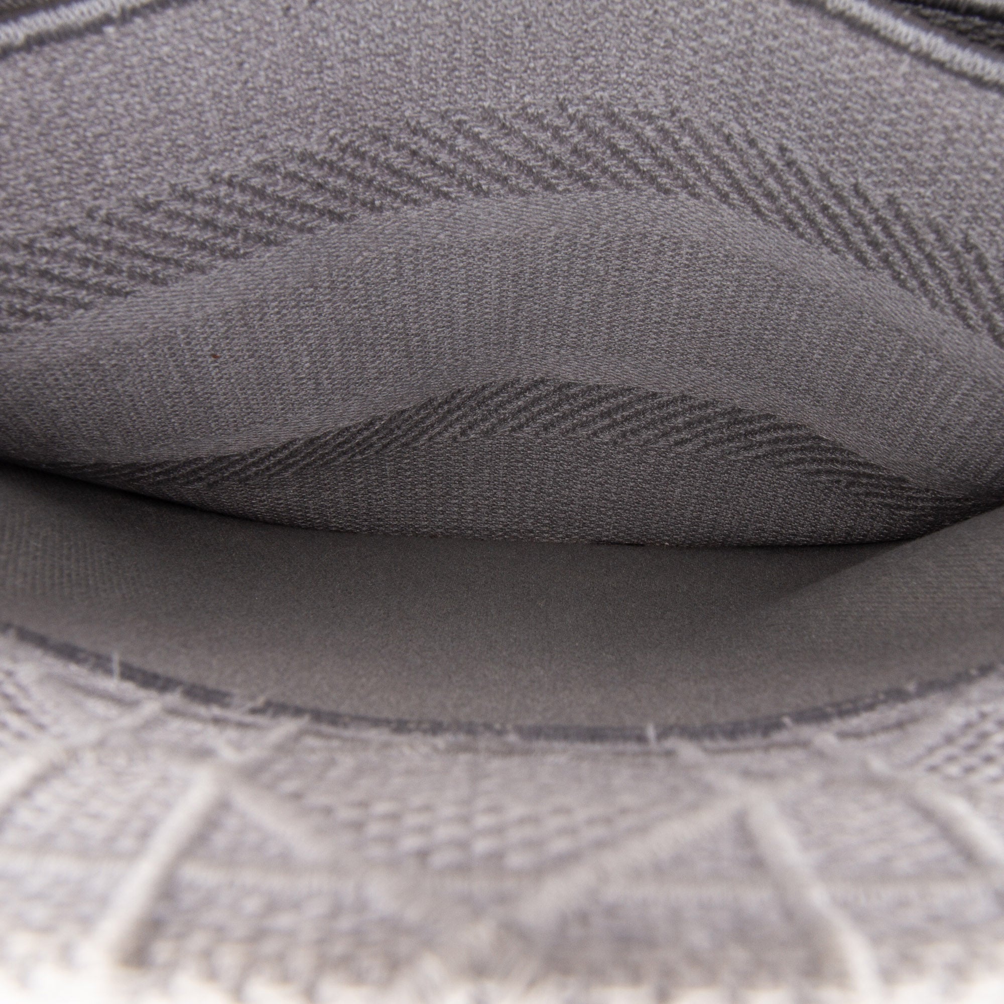 Dior | Pre-Owned Medium Canvas Cannage Lady D Lite - I | Gray/Light Gray