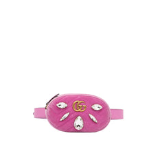 Gucci Pre-Owned GG Marmont Velvet Belt Bag | Women | Pink