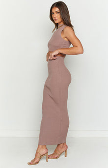 Zayrah Maxi Skirt | Mocha