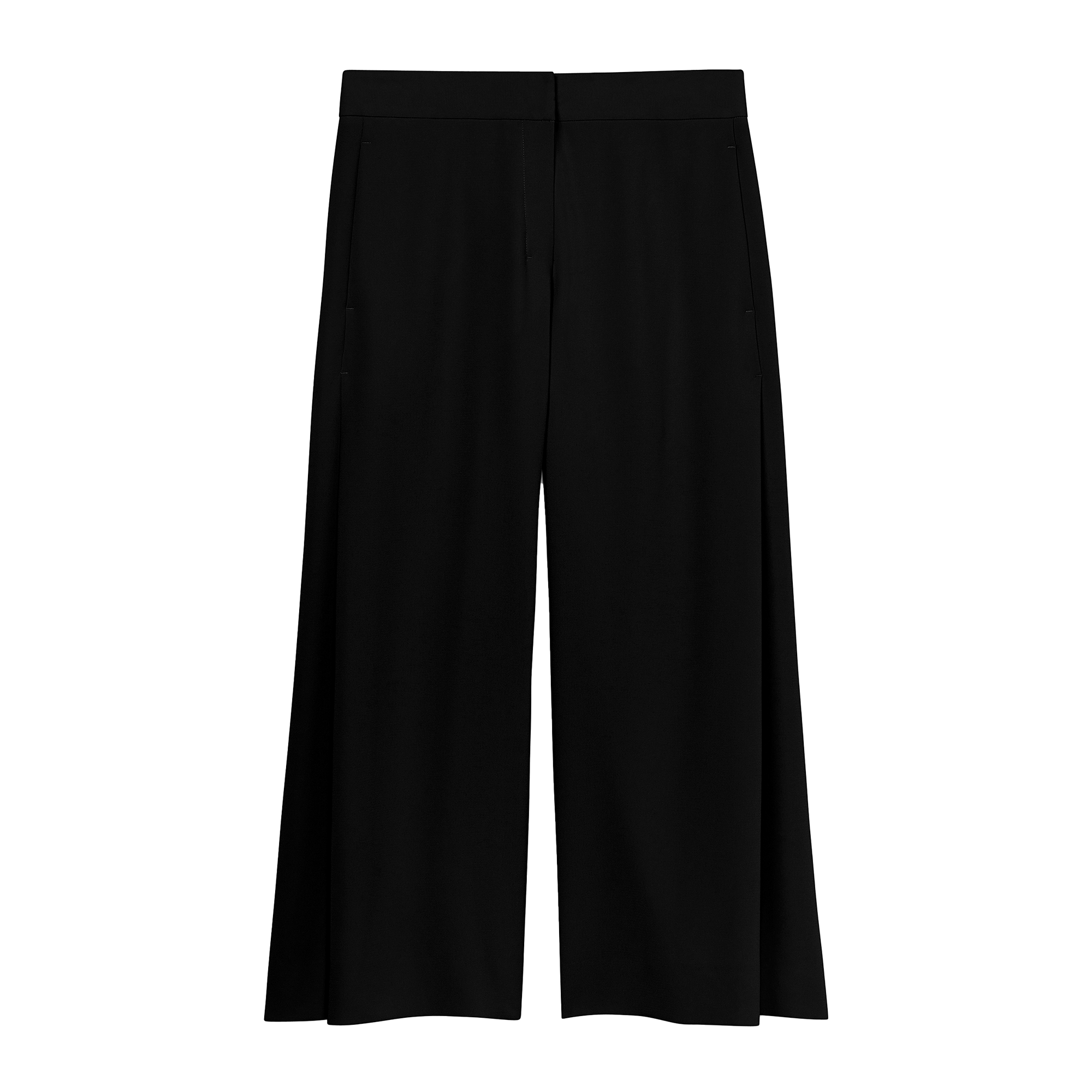 Packshot image of the Zhou culotte in black