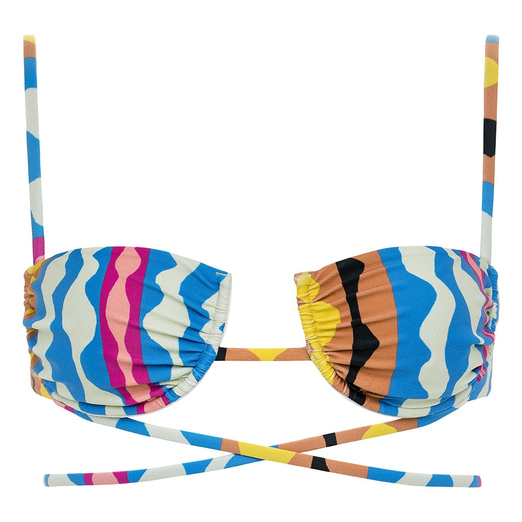 Simone Bikini Top | Abstract