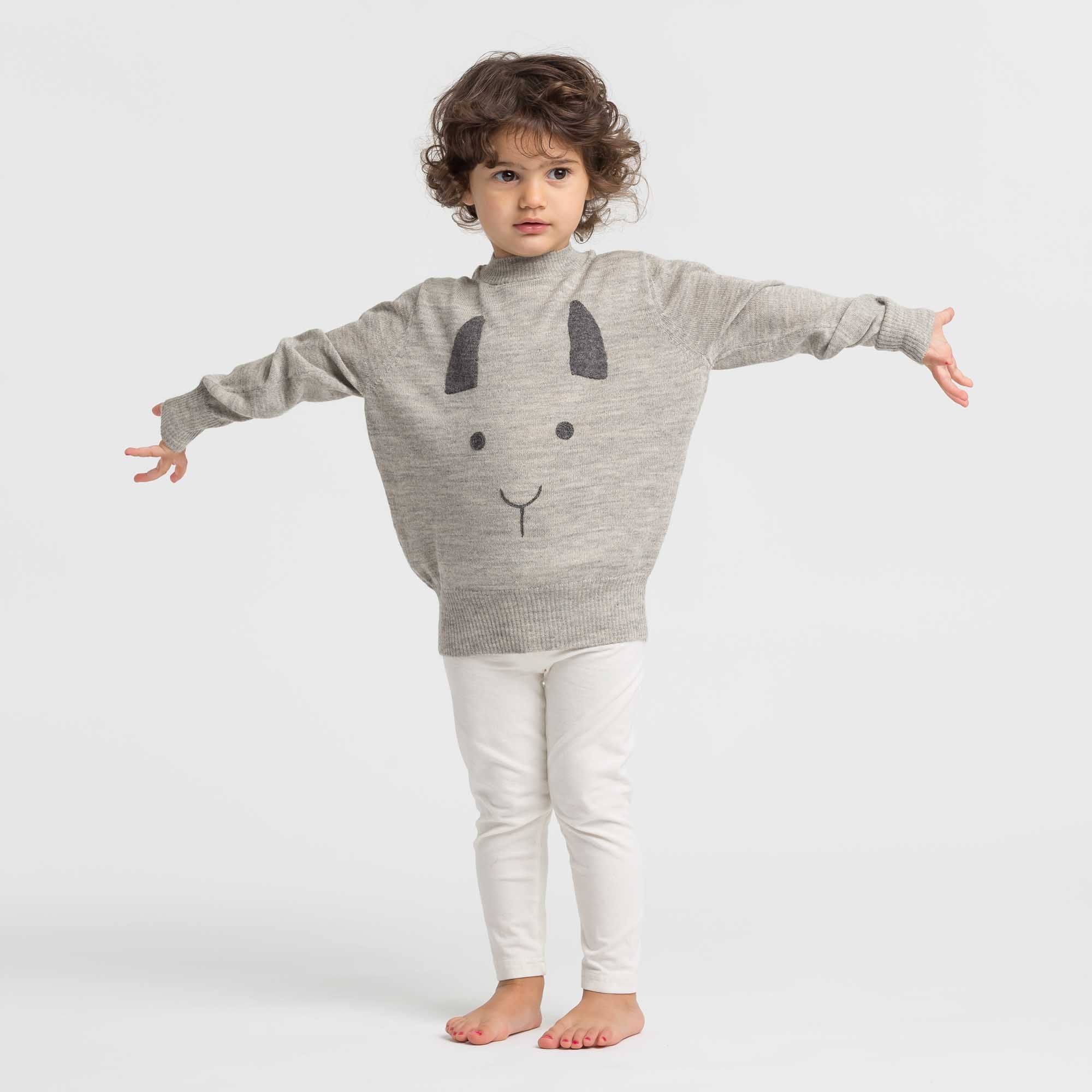 Mickey Sweater | Pearl Grey