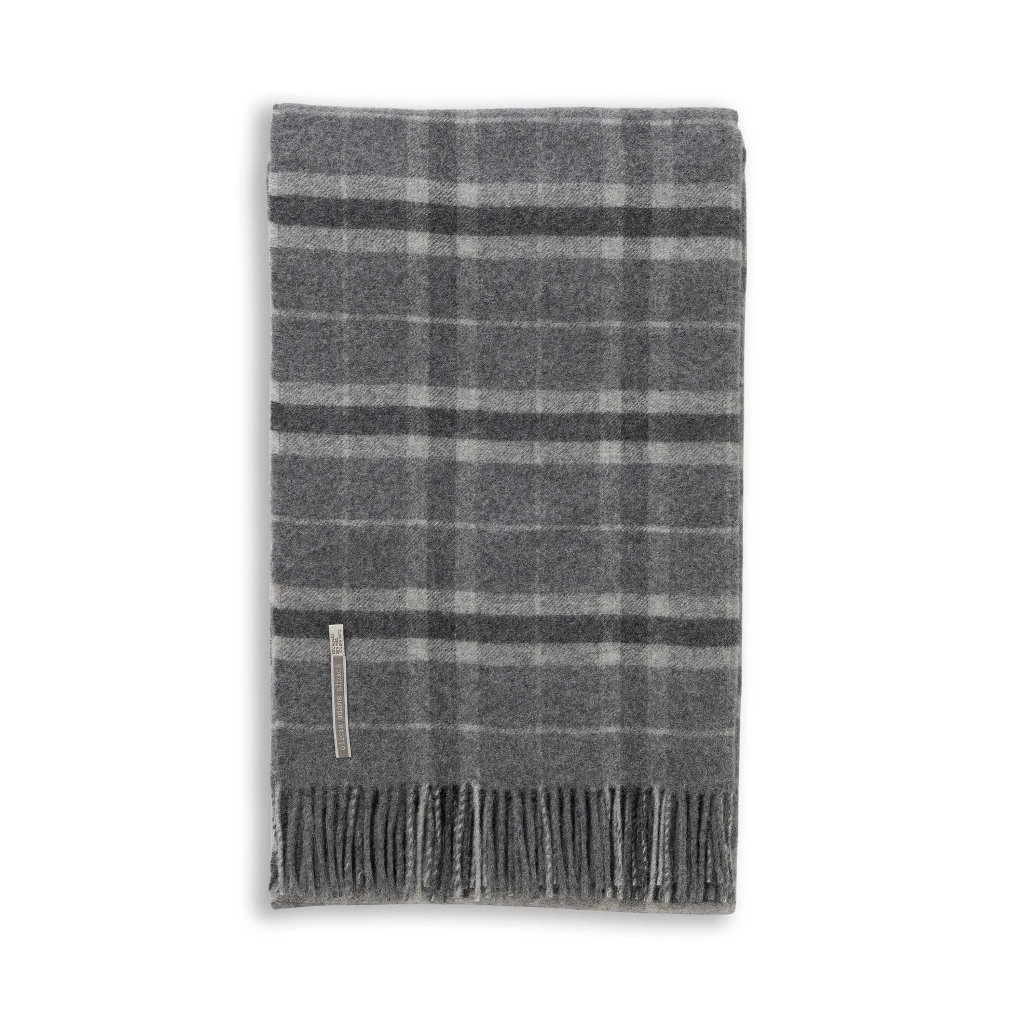 Home | Wellington Throw | Dark Grey / Charcoal
