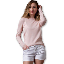 Crew Neck Sweater Light Pink | Light Pink