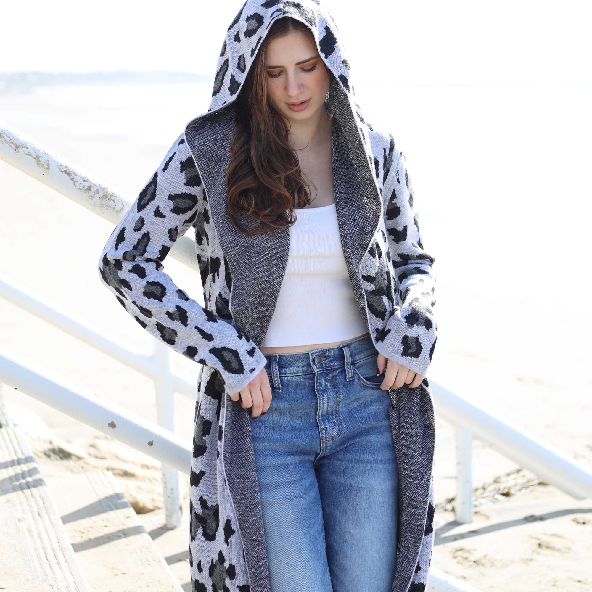 Pantera Cardigan | Light grey