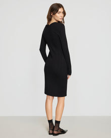 Renée | Ahran Ribbed Two-Way Zip Dress in Size Small