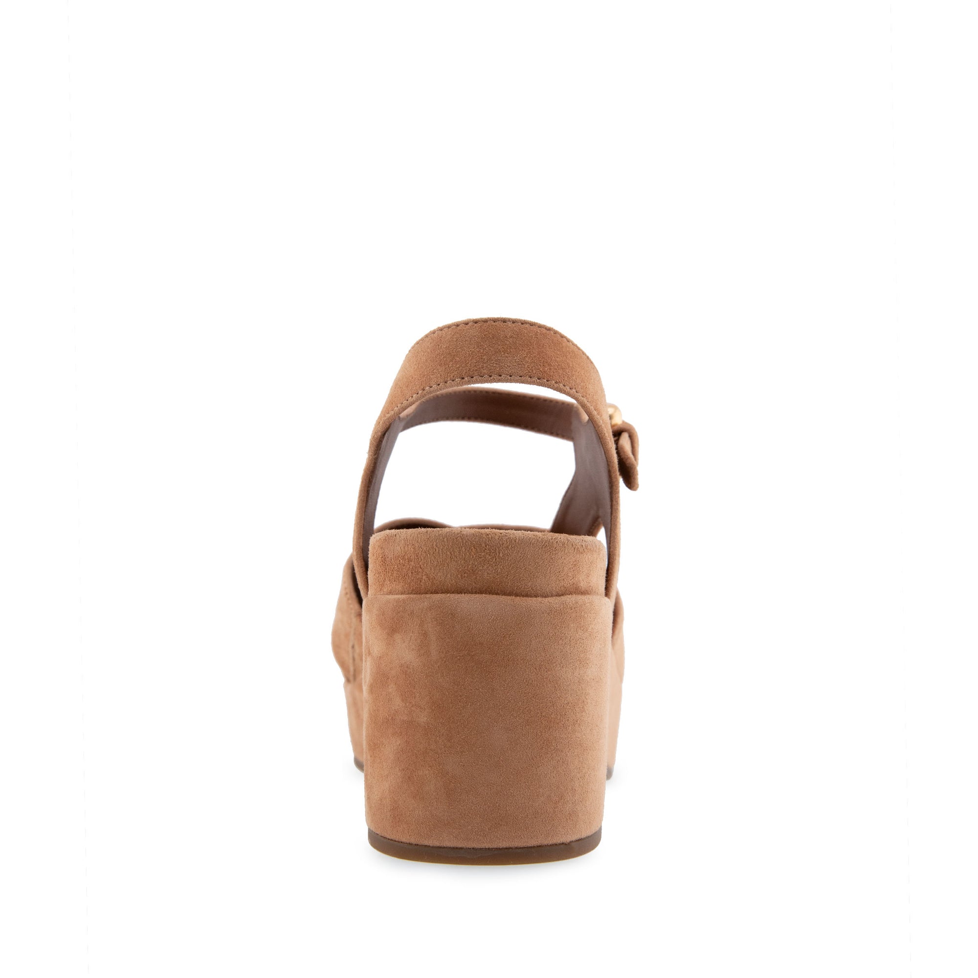 Cora Sandal Dress Platform | Tan Suede