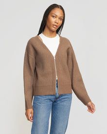 Dido | Austin Two-Way Zip Sweater in Size Small