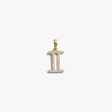 Awe Inspired Pendants 14K Yellow Gold Vermeil / Gemini / Mini Zodiac Gemstone Amulet