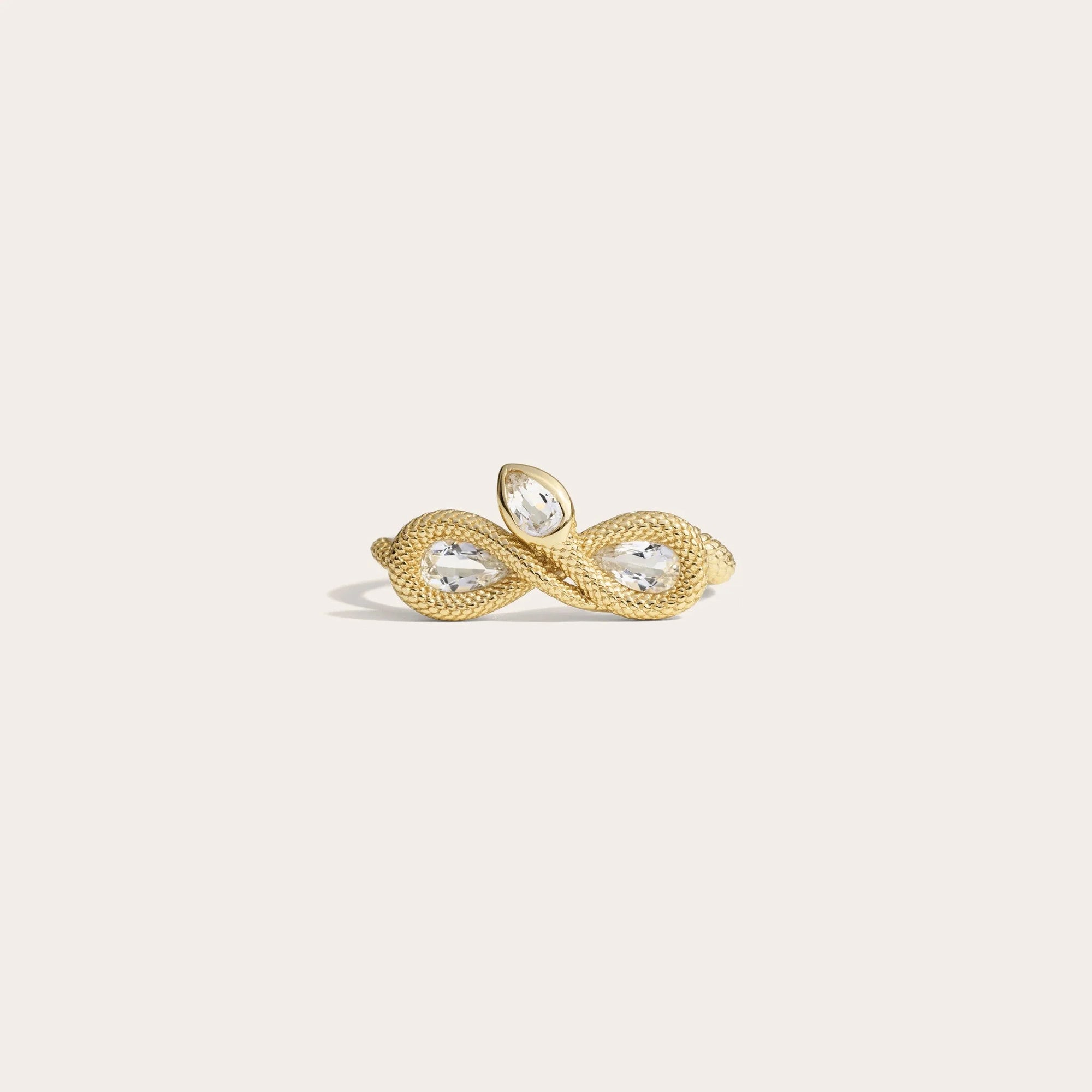 Awe Inspired  Rings Infinity Snake Ring
