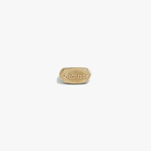 Awe Inspired  Rings Gratitude Affirmation Ring