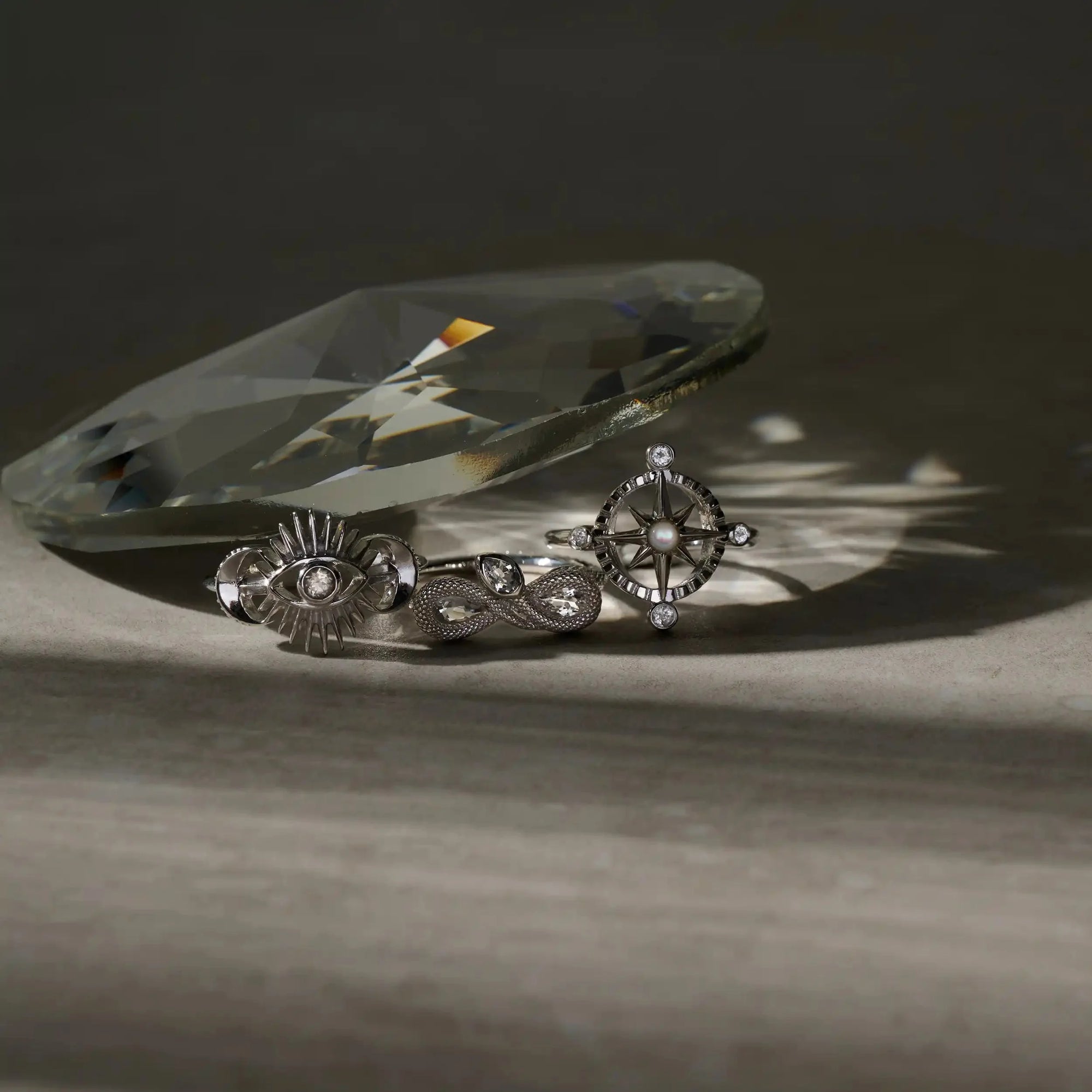 Awe Inspired  Rings Compass Rose Ring