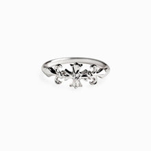 Awe Inspired Rings Sterling Silver / 4 Mini French Cross Ring