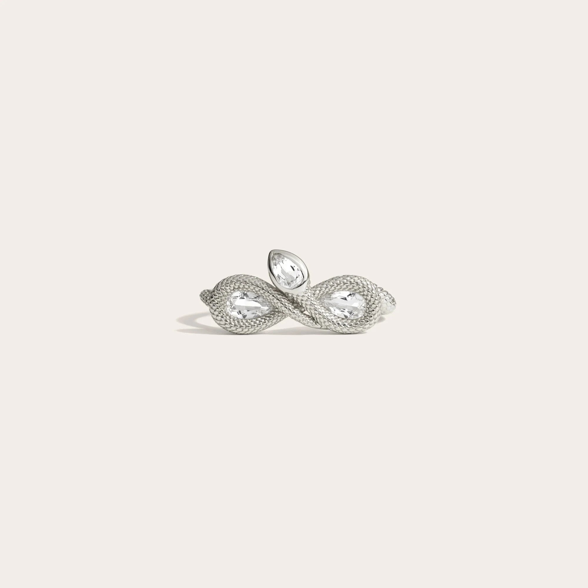 Awe Inspired  Rings Infinity Snake Ring
