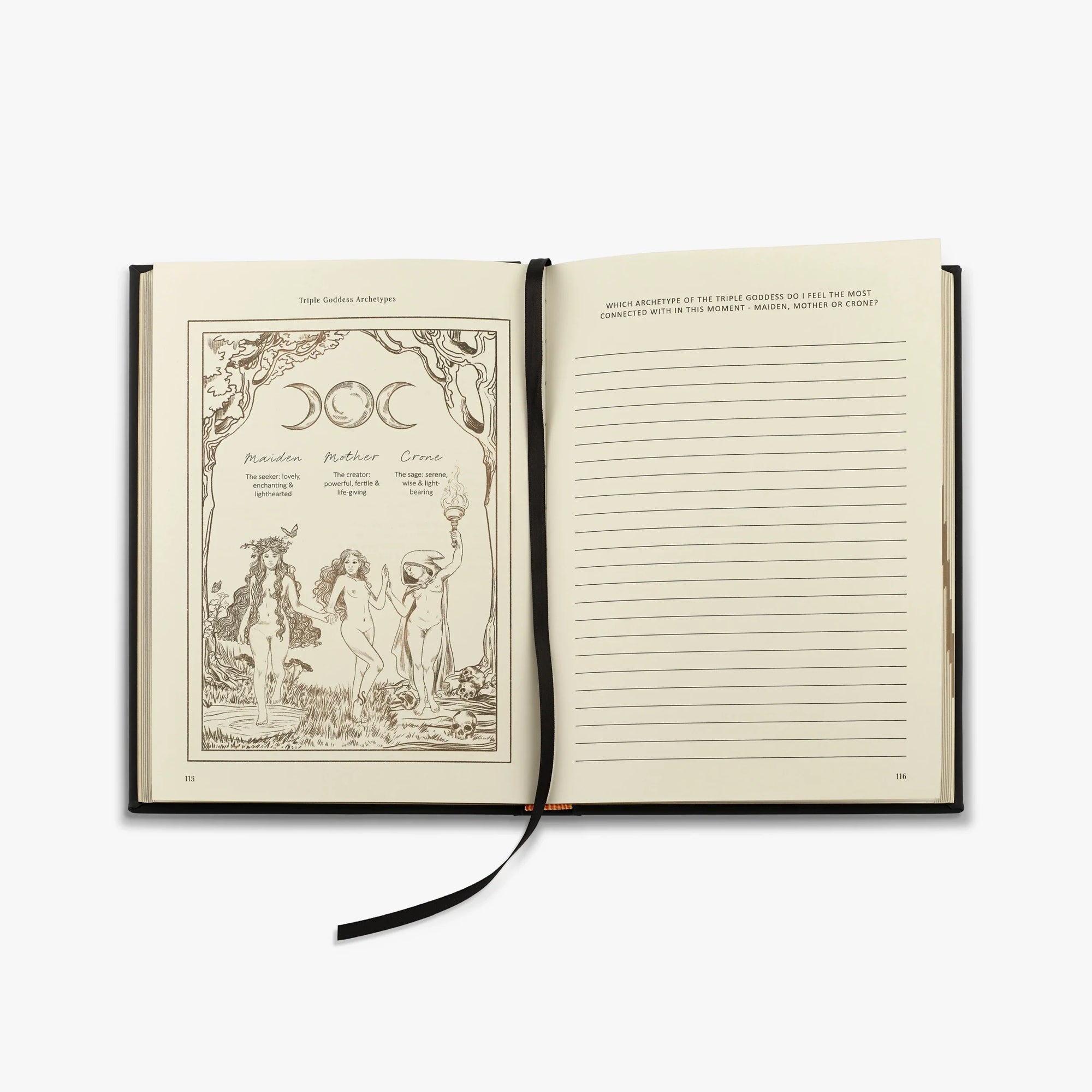 Awe Inspired  Ritual Goddess Circle Journal Gift