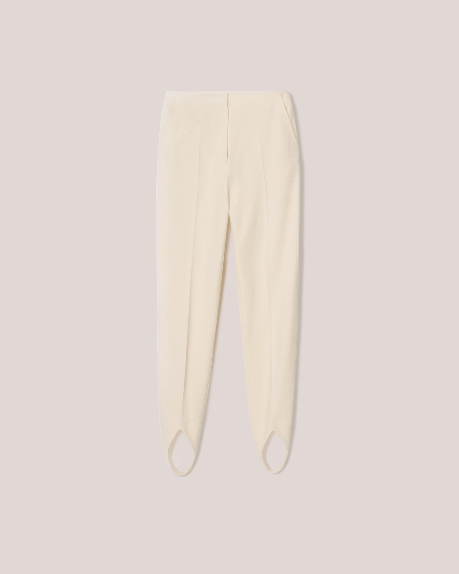 Womens | Darby Double Jersey Slouchy Pants | Creme