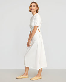 Joanna | Bashir Open-Side Jersey Dress in Size Small