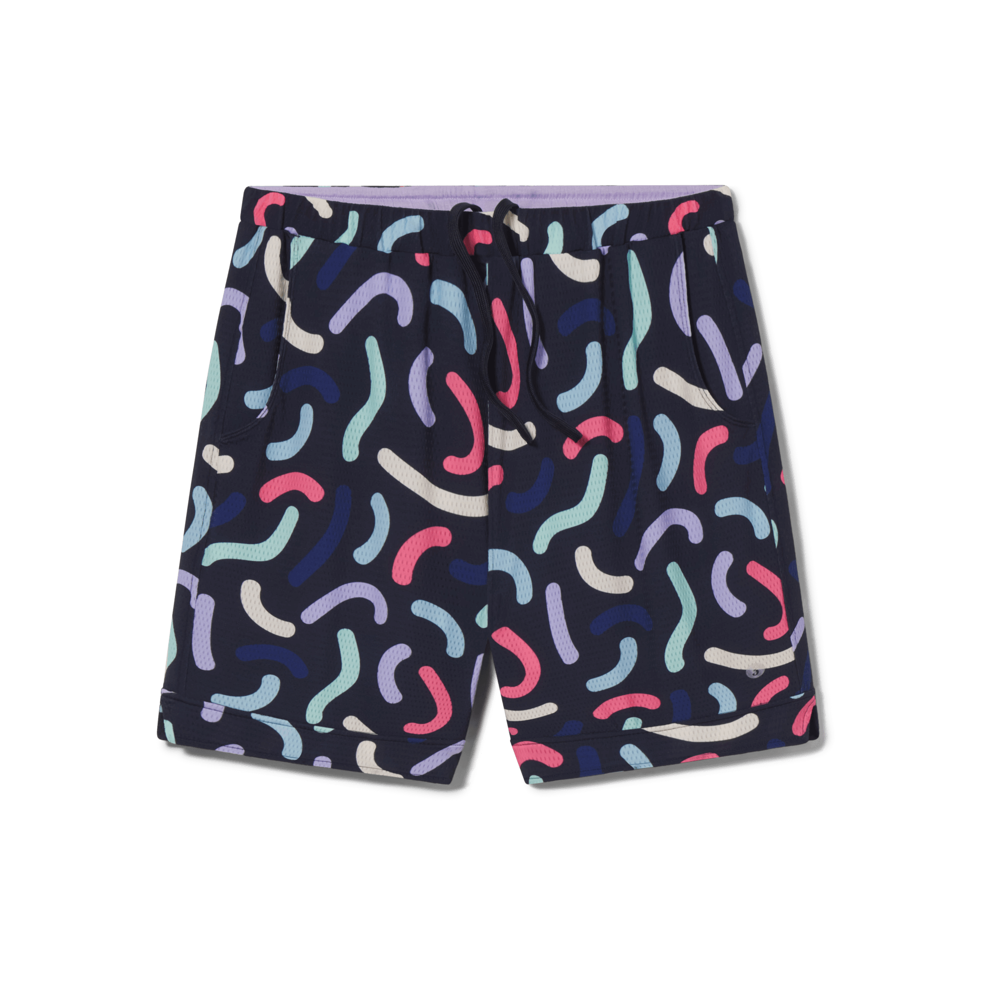 Breathable Mesh Lounge Shorts with Modal Lining | Confetti