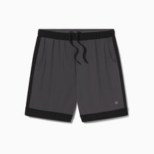 Lined Mesh Lounge Shorts | Gray/Black