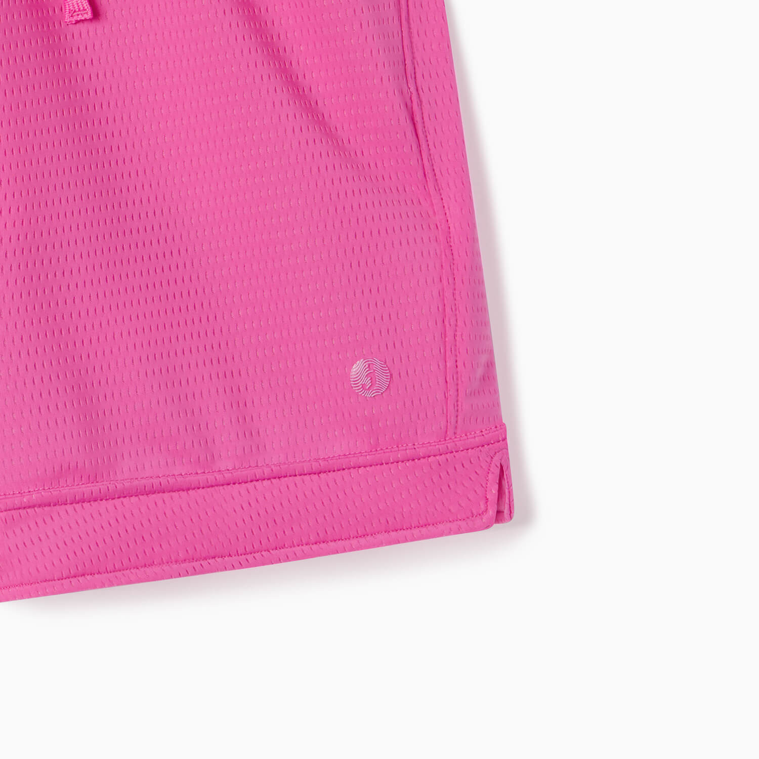 Breathable Mesh Lounge Shorts with Modal Lining | Hotter Pink