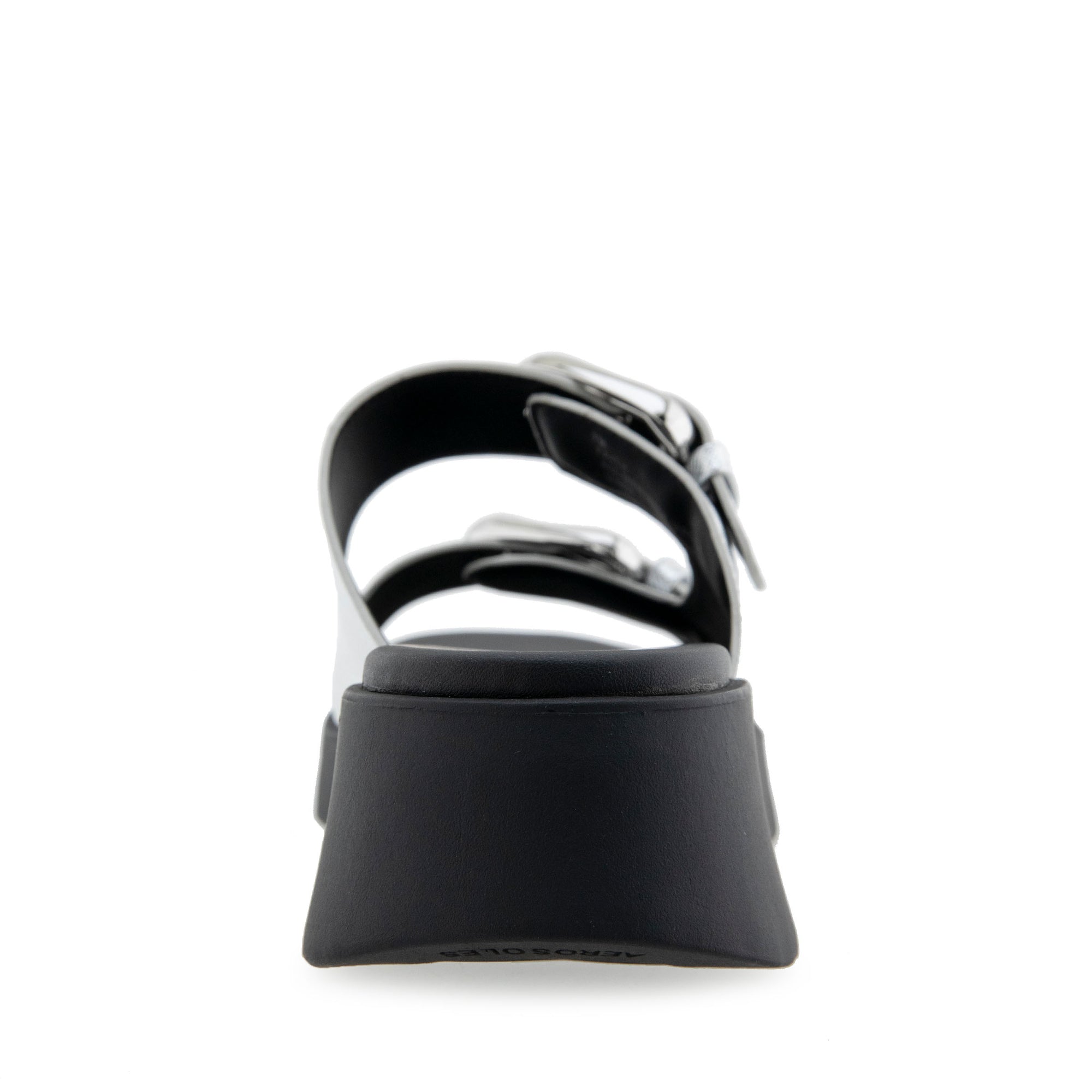 Faith Sandal Sport | Silver Metallic Textured Faux Leather