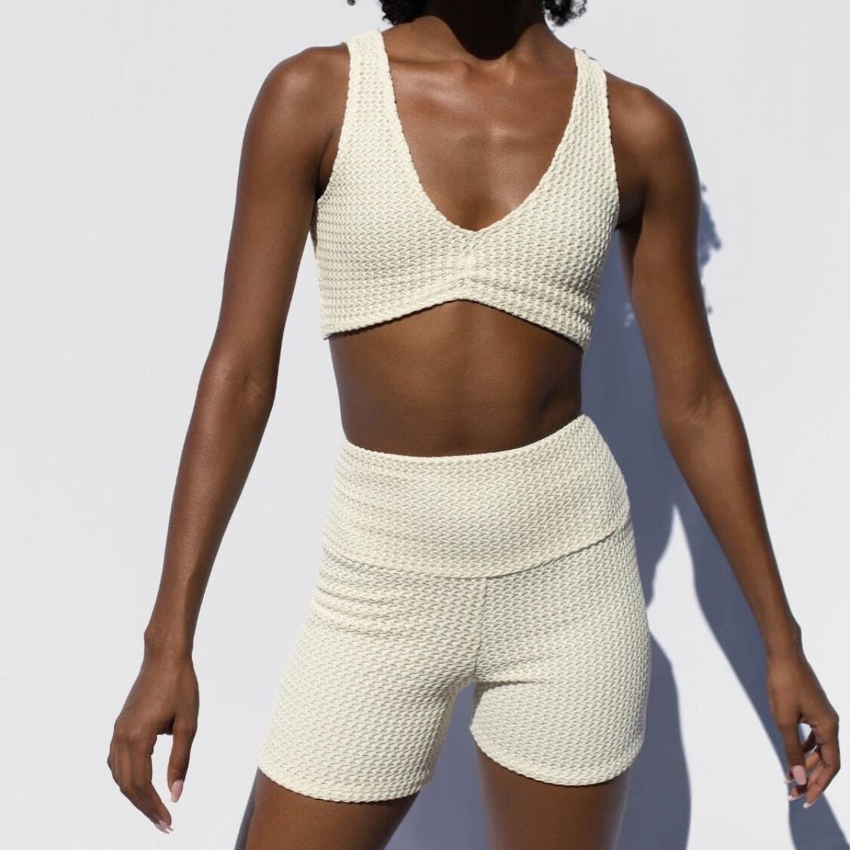 Midi Bike Short | Bone Crochet