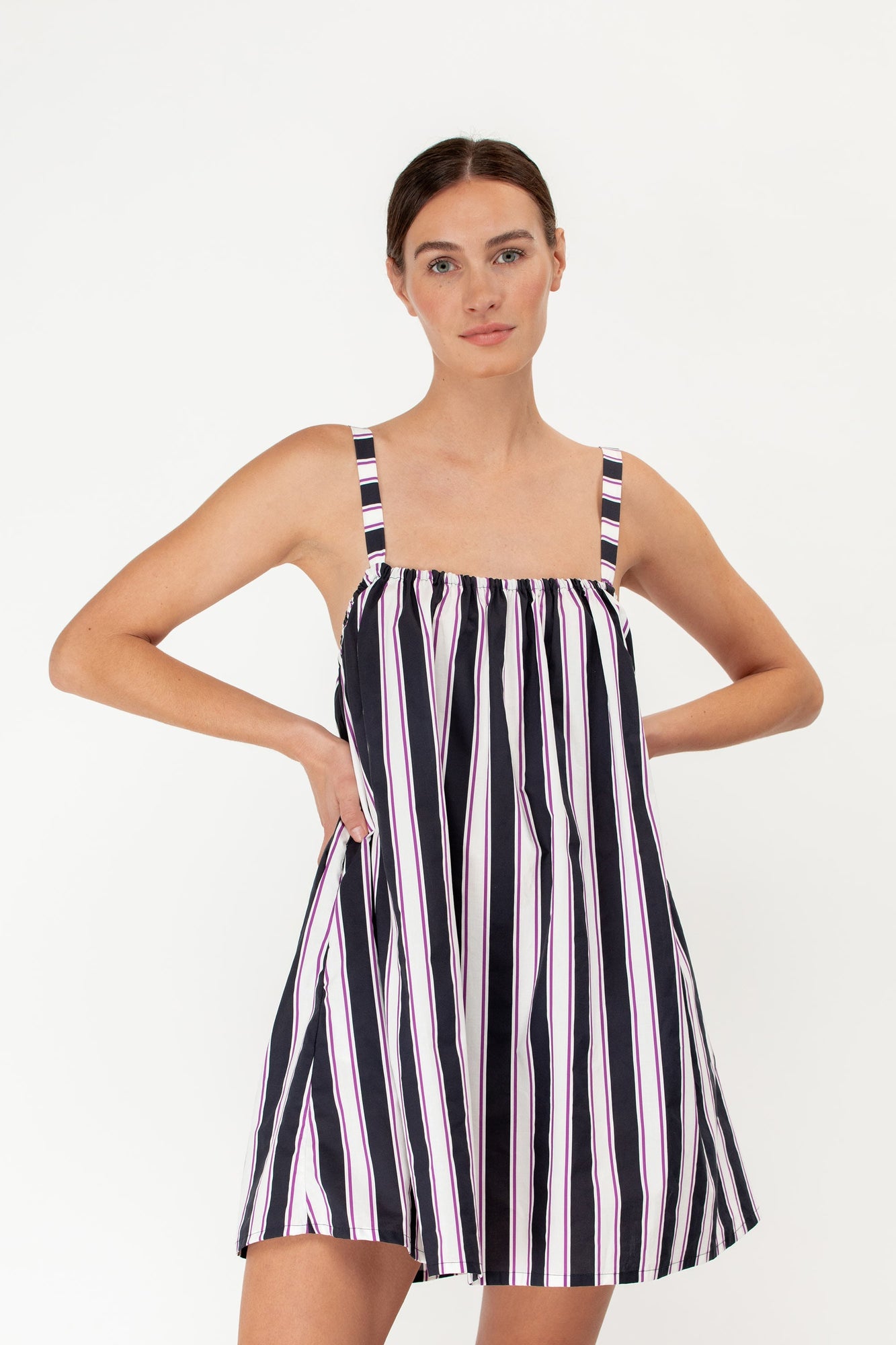 Brodie Dress | Cabana Stripe