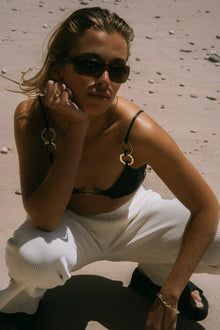 Harlow Bell Bottom Pants | Ivory