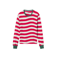 Ultra-Soft French Terry Long-Sleeve Tee | Candy Cane