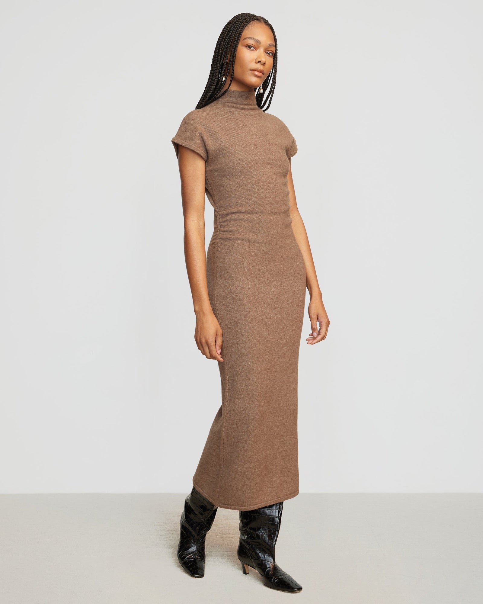 Dido | Casper Mock-Neck Dress in Size Small