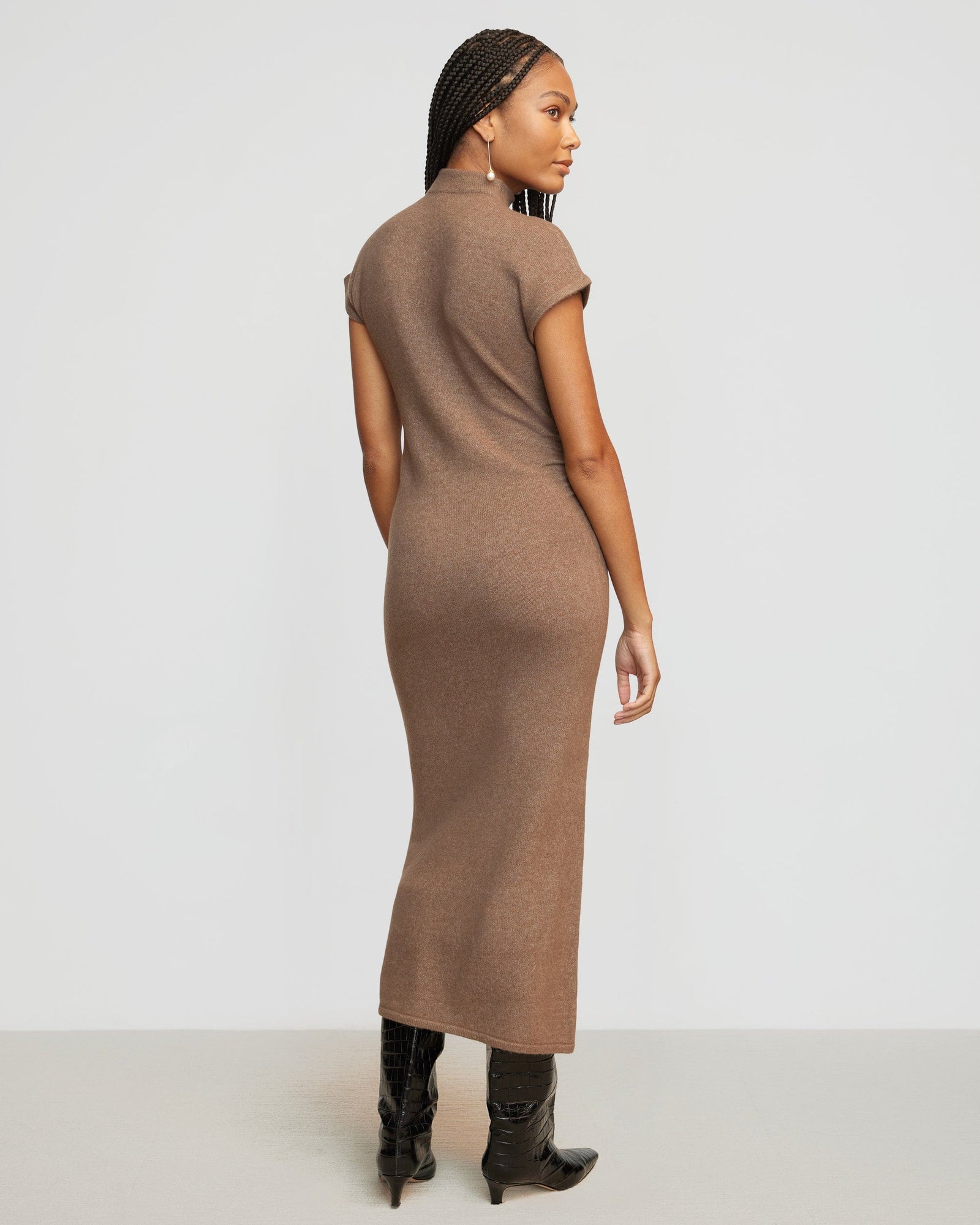 Dido | Casper Mock-Neck Dress in Size Small