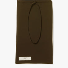 Packshot image of the Packable Bag Small—Origami Suiting in Olive | Still