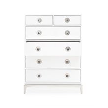 Channing Six-Drawer Chest | White