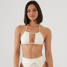 Brasil Bikini Top | Cream Rib