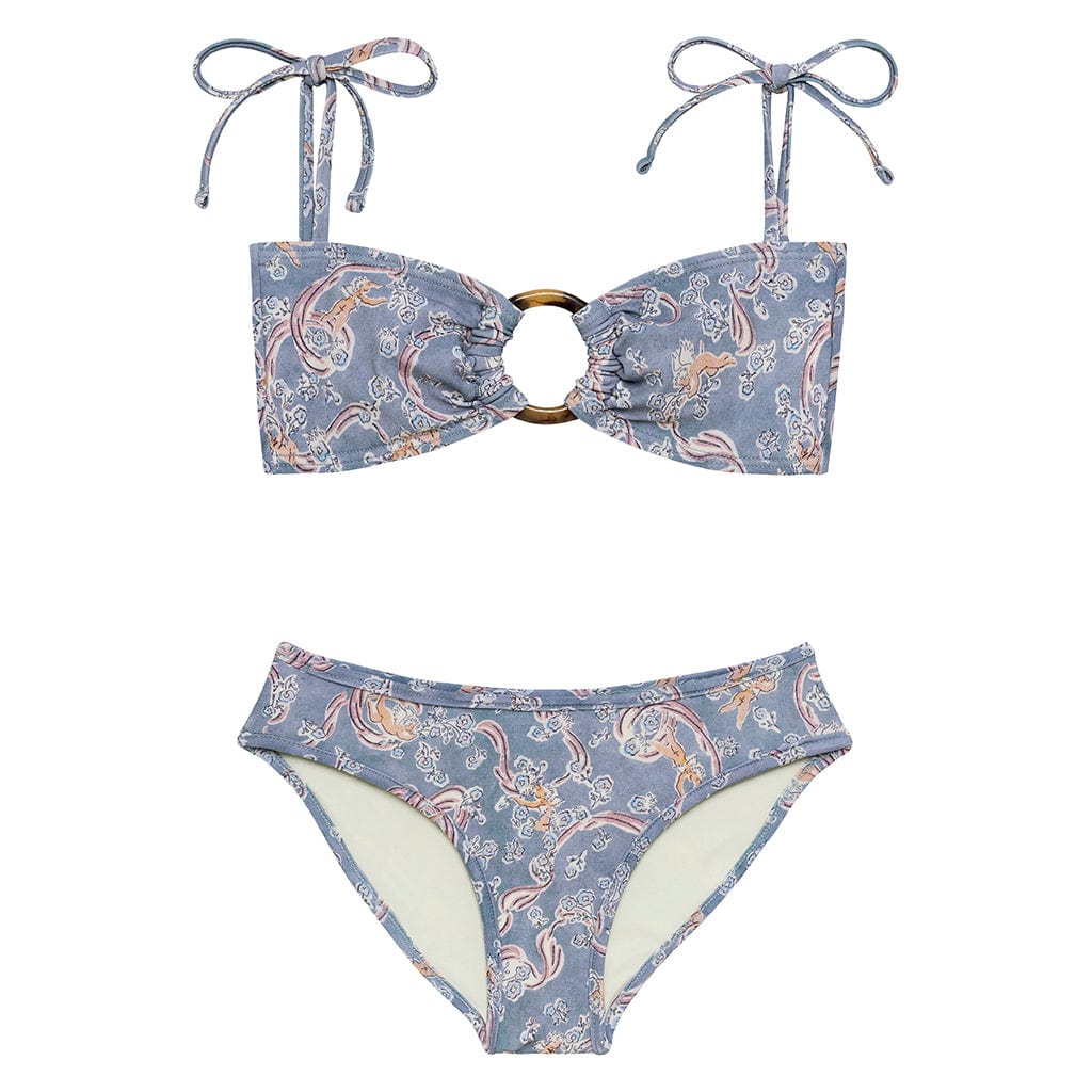 Mini Tori Bandeau x Lulu Bikini Set | Cupid