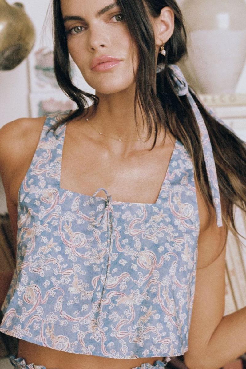 Square Neck Crop Top | Cupid