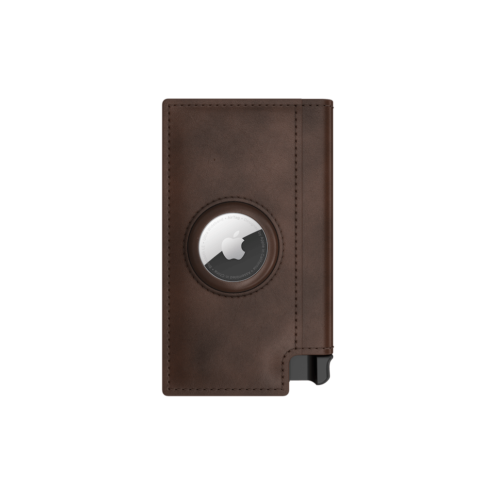 Wallet for AirTag | Brown